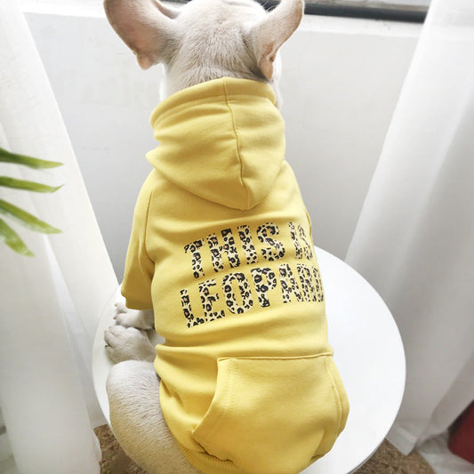 KFX-3309885 Cozy Cotton Dog Sweater with Fleece Lining in Various Sizes and Colors