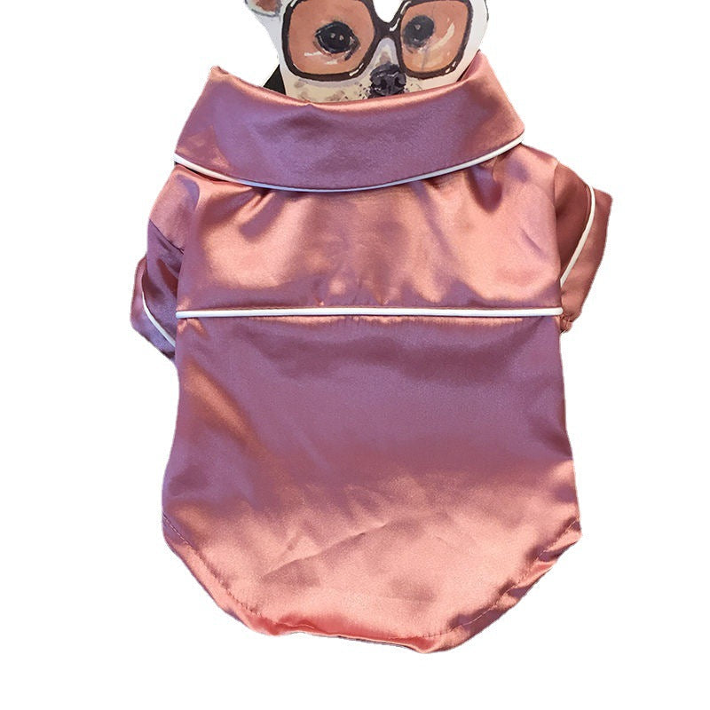 KFX-3311421 Cozy Pink Polyester Pajamas for All-Dog Sizes