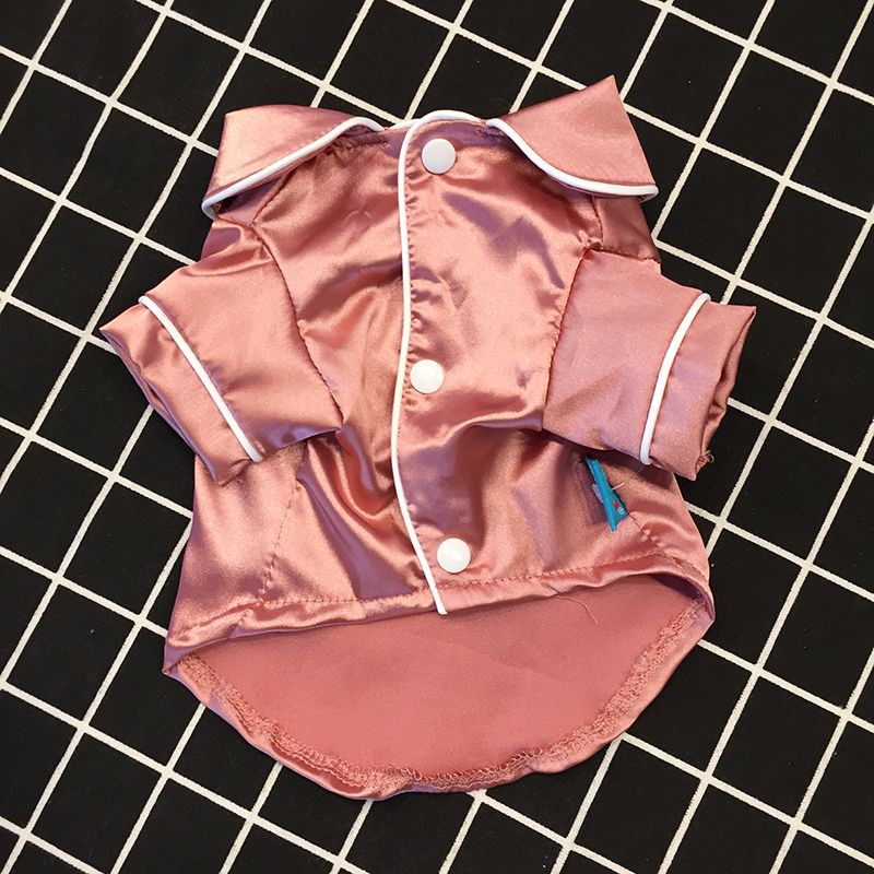 KFX-3311421 Cozy Pink Polyester Pajamas for All-Dog Sizes