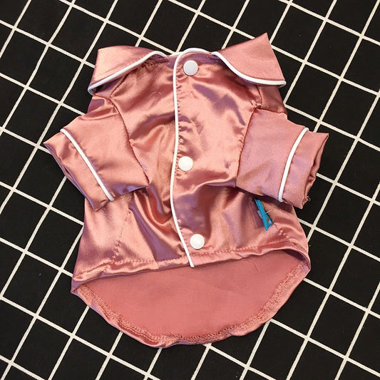 KFX-3311421 Cozy Pink Polyester Pajamas for All-Dog Sizes