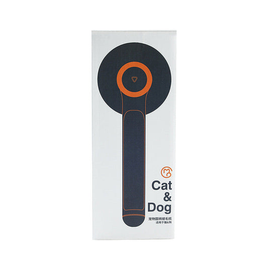 KFX-3316157 Round Handle Self-Cleaning Pet Comb for Gentle Knot Removal