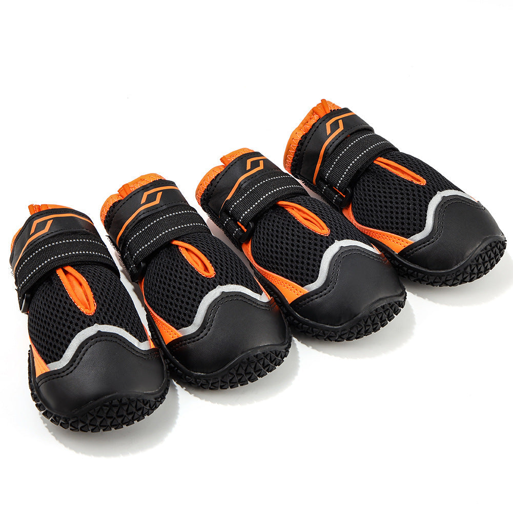 KFX-3317181 Breathable Non-Slip Summer Dog Shoes in Various Colors