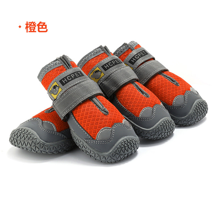KFX-3317181 Breathable Non-Slip Summer Dog Shoes in Various Colors