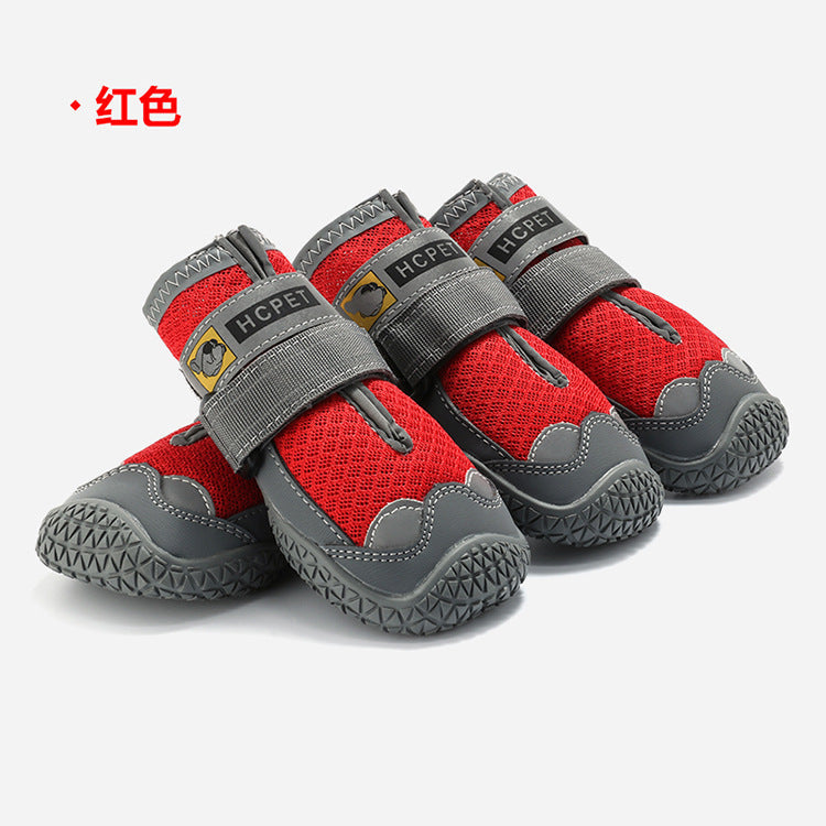 KFX-3317181 Breathable Non-Slip Summer Dog Shoes in Various Colors