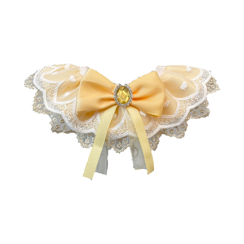 KFX-3317949 Cat and Dog Lace Bib Shooting Prop for Pets - Available in Various Sizes