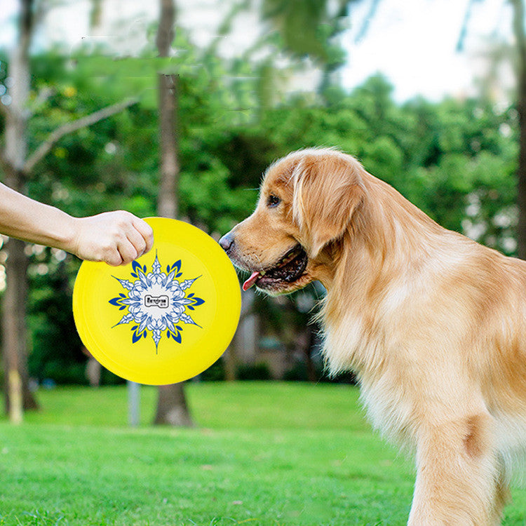 KFX-3326909 Floating Bite-Resistant Frisbee for Large Dogs - Ideal for Training and Play