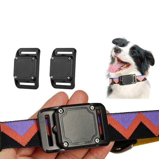KFX-3328061 Waterproof Protective Case for Airtag - Durable ABS Plastic for Dog Collar Tracking