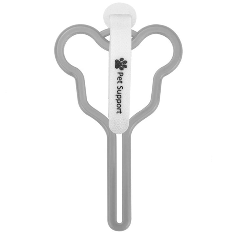 KFX-3333309 Hands-Free Dog Poop Bag Holder with Adjustable Clip for Easy Walking and Cleaning