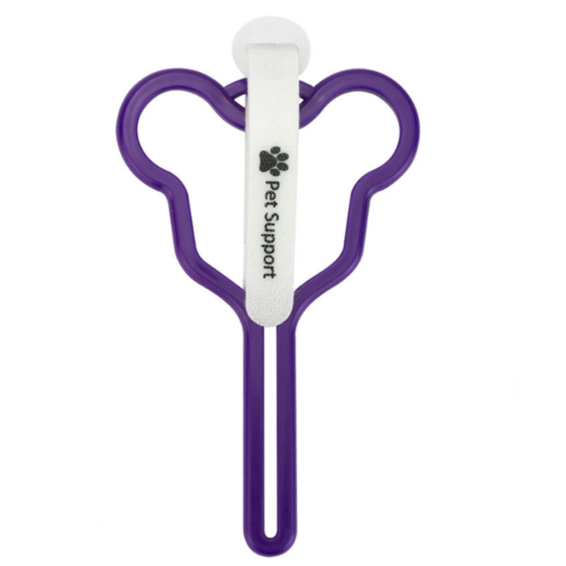 KFX-3333309 Hands-Free Dog Poop Bag Holder with Adjustable Clip for Easy Walking and Cleaning
