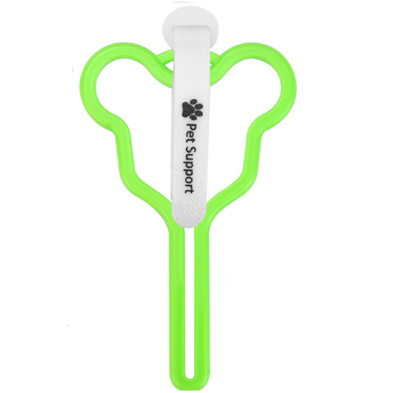 KFX-3333309 Hands-Free Dog Poop Bag Holder with Adjustable Clip for Easy Walking and Cleaning