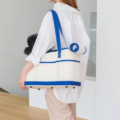 KFX-3334077 Portable Cat Carrier Bag with Headrest and Optional Accessories in Multiple Styles