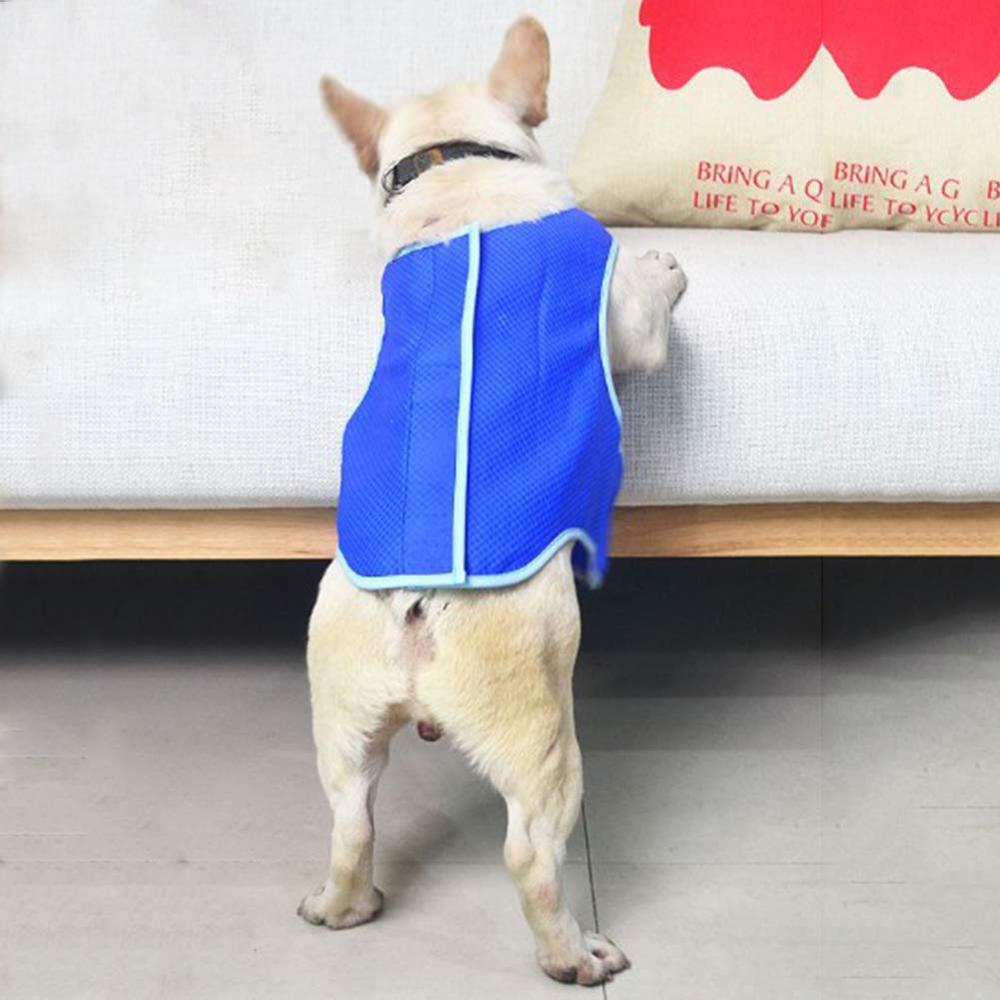 KFX-3335997 Blue Dog Cooling Vest - Sizes XS to L for Optimal Comfort