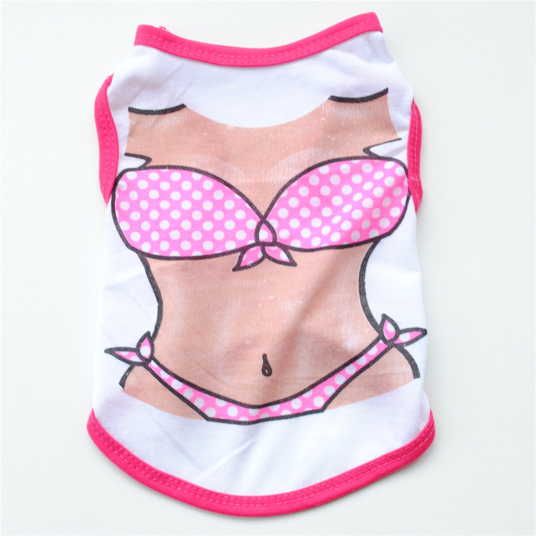 KFX-3338173 Cotton Pet Dog Bikini Vest for Pectoral Support in Various Sizes