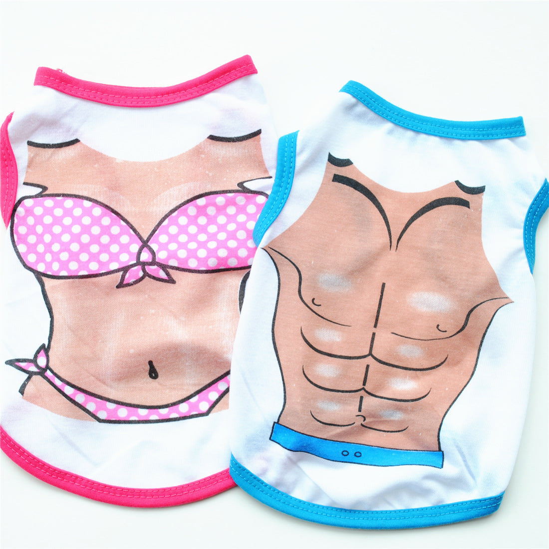 KFX-3338173 Cotton Pet Dog Bikini Vest for Pectoral Support in Various Sizes