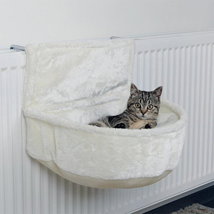 KFX-3339197 Cozy Iron Frame Cat Hammock in Multiple Colors