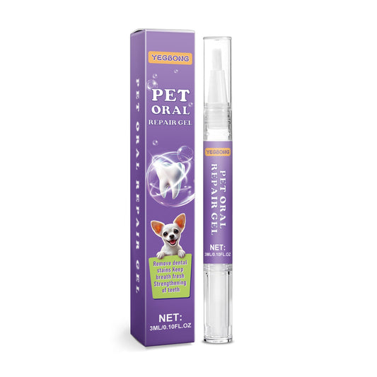 KFX-3339453 Pet Oral Cleaning and Dental Care Pen - 3ml with Cleaning Brush