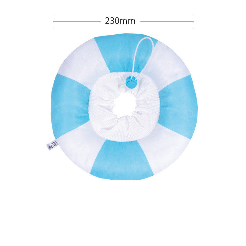 KFX-3339581 Ruffled Collar for Cats and Dogs - Soft Cloth, Puff Zhizhi Design