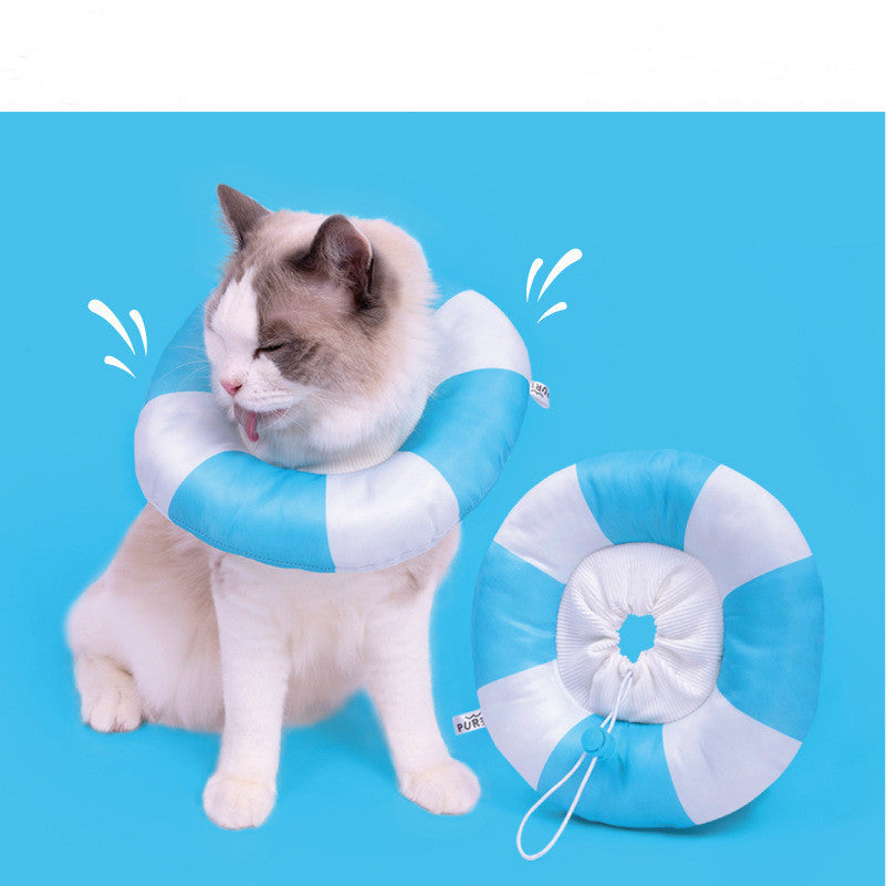 KFX-3339581 Ruffled Collar for Cats and Dogs - Soft Cloth, Puff Zhizhi Design
