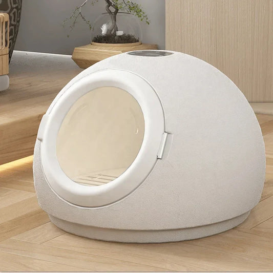 KFX-334483 55L Quiet Pet Hair Dryer Cabin with Smart Timer, Temperature Control & Overheat Protection for Dogs and Cats