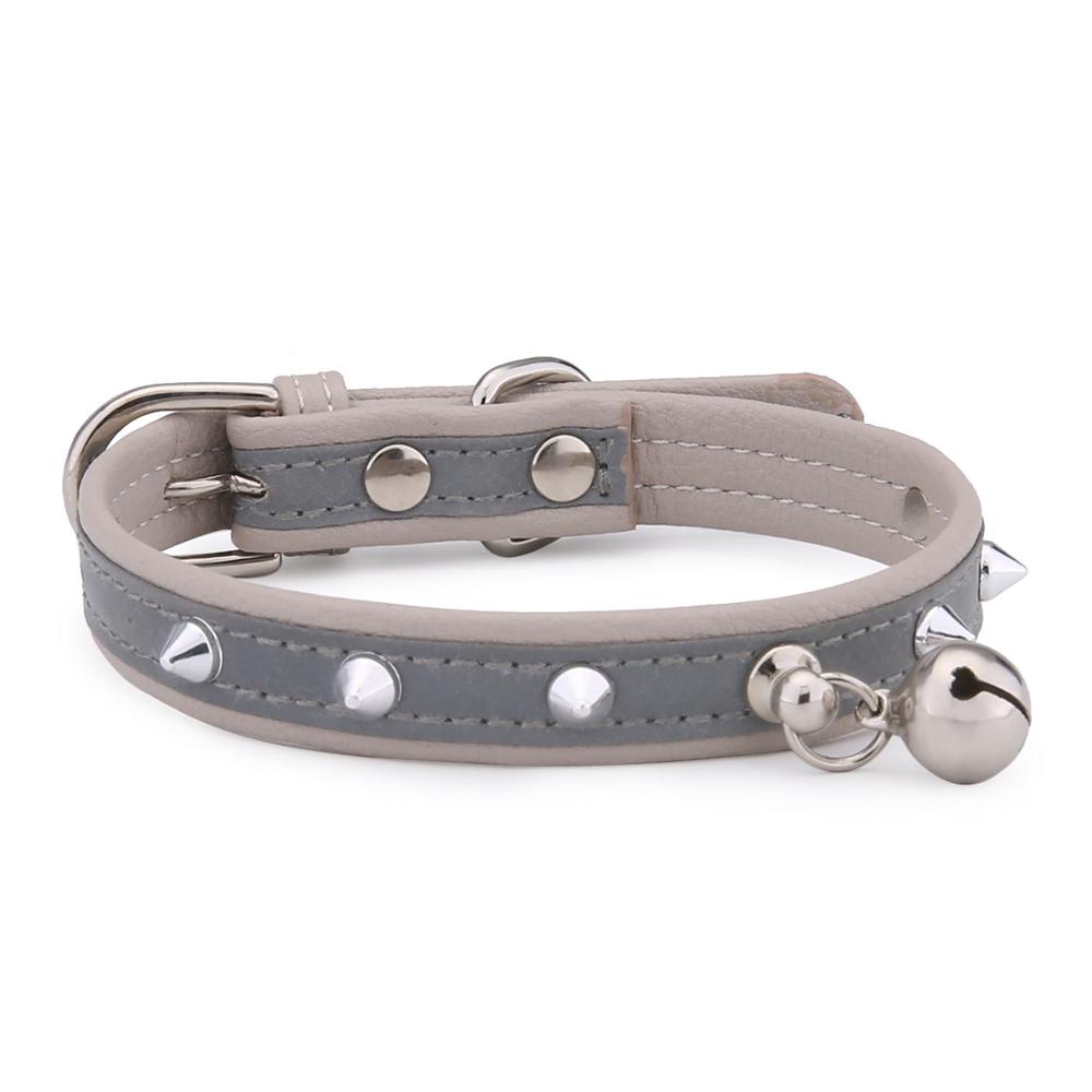 KFX-3345341 Stylish Anti-Bite Dog Collar for Medium Neck Sizes in Comfortable PU Material - Available in Blue, Black, Brown, and Apricot