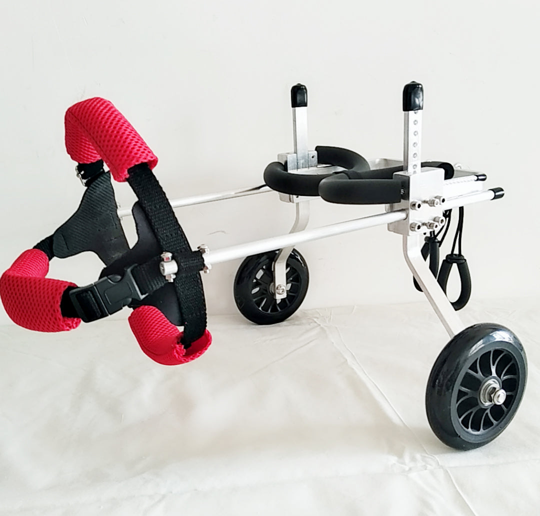 KFX-3350589 Adjustable Dog Wheelchair for Small Breeds - Perfect Support for Mobility Issues