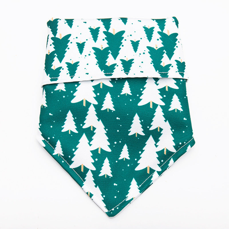 KFX-3350717 Geometric Triangle Scarf Set with Butterfly Bow Tie and Hair Accessories