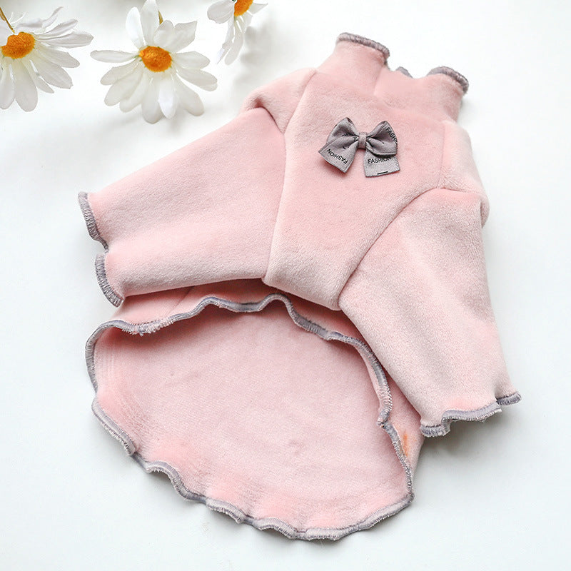 KFX-3353661 Cozy Fall and Winter Dog Clothing - Cute Tops and Undershirts in Various Colors and Styles