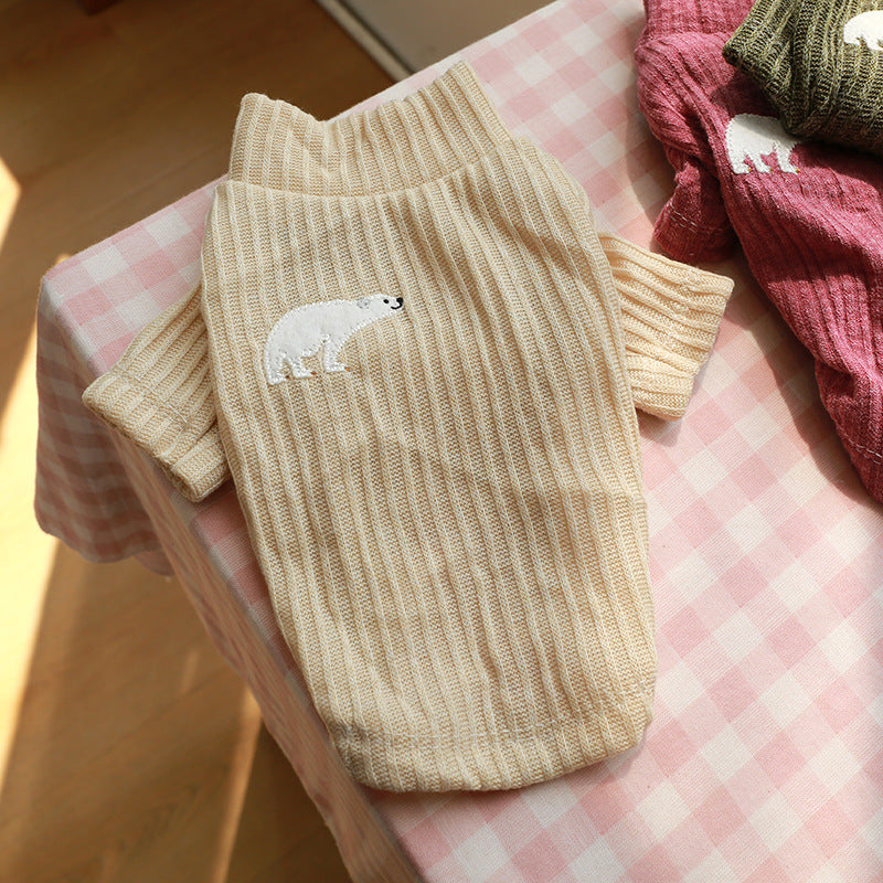 KFX-3353661 Cozy Fall and Winter Dog Clothing - Cute Tops and Undershirts in Various Colors and Styles