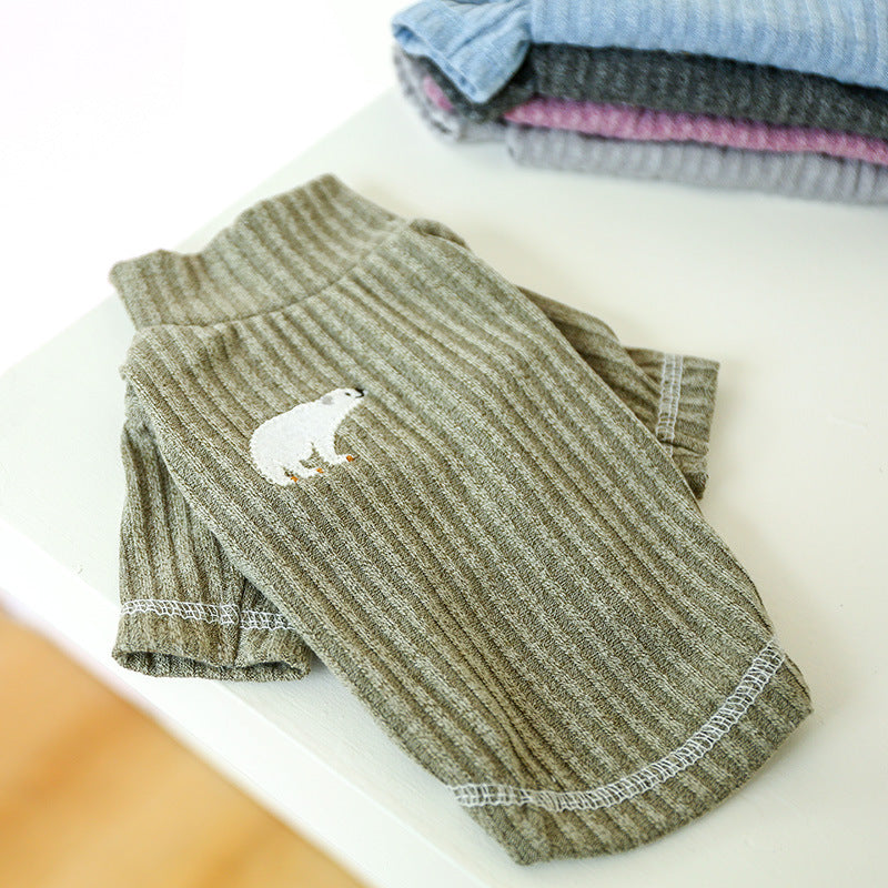 KFX-3353661 Cozy Fall and Winter Dog Clothing - Cute Tops and Undershirts in Various Colors and Styles