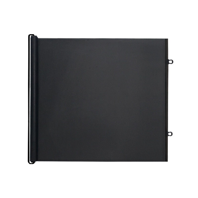 KFX-3354557 Automatic Telescopic Pet Safety Barrier for Doors and Entrances - Available in White and Black, Two Sizes