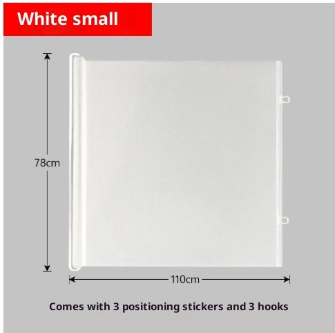KFX-3354557 Automatic Telescopic Pet Safety Barrier for Doors and Entrances - Available in White and Black, Two Sizes