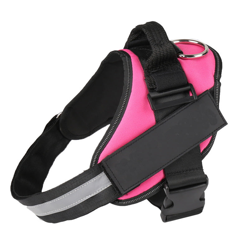 KFX-3354941 Reflective Adjustable No-Pull Dog Harness Vest - Breathable and Comfortable for Small to Large Dogs and Cats