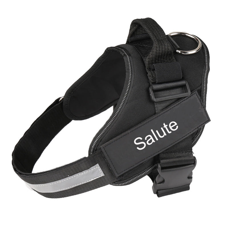 KFX-3354941 Reflective Adjustable No-Pull Dog Harness Vest - Breathable and Comfortable for Small to Large Dogs and Cats
