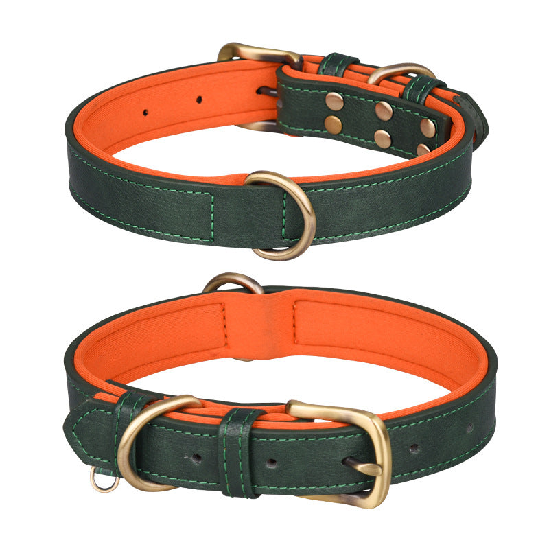 KFX-3355069 Breathable Monochrome Pet Collar in Various Sizes for All Seasons