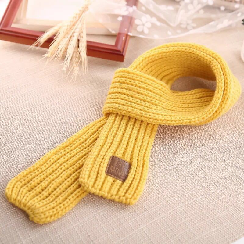 KFX-3355453 Colorful Wool Cartoon Dog Scarf for Stylish Pets - 120CM x 8CM