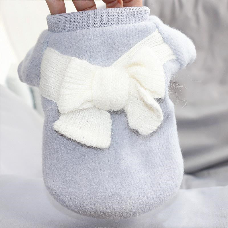 KFX-3356861 Cozy Teddy Sweater for Small Dogs and Cats - Casual Wear for Bichon, Pomeranian, and Schnauzer