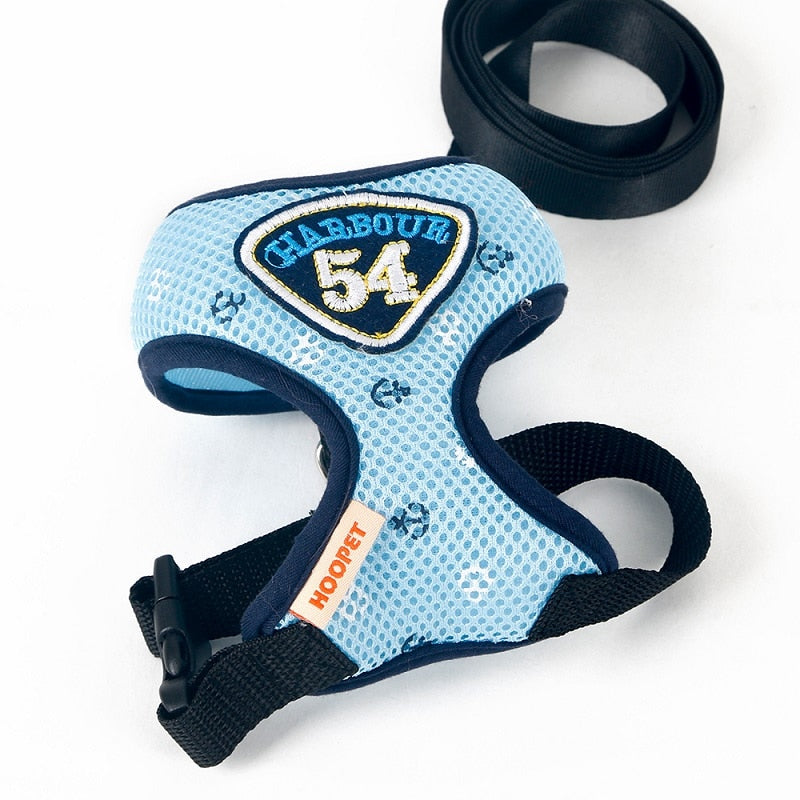 KFX-3360317 Durable Nylon Pet Sling with Adjustable Reflective Collar and Traction Rope
