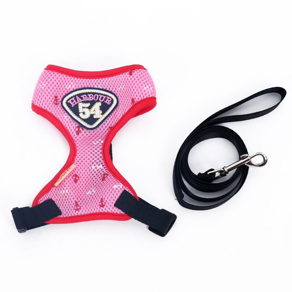 KFX-3360317 Durable Nylon Pet Sling with Adjustable Reflective Collar and Traction Rope