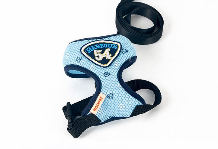 KFX-3360317 Durable Nylon Pet Sling with Adjustable Reflective Collar and Traction Rope