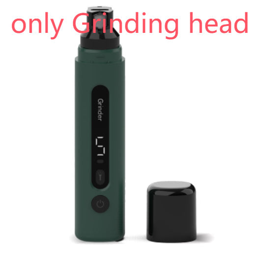 KFX-3362621 Rechargeable Electric Dog Nail Grinder with 5-Speed Settings for Quiet, Precise Claw Care