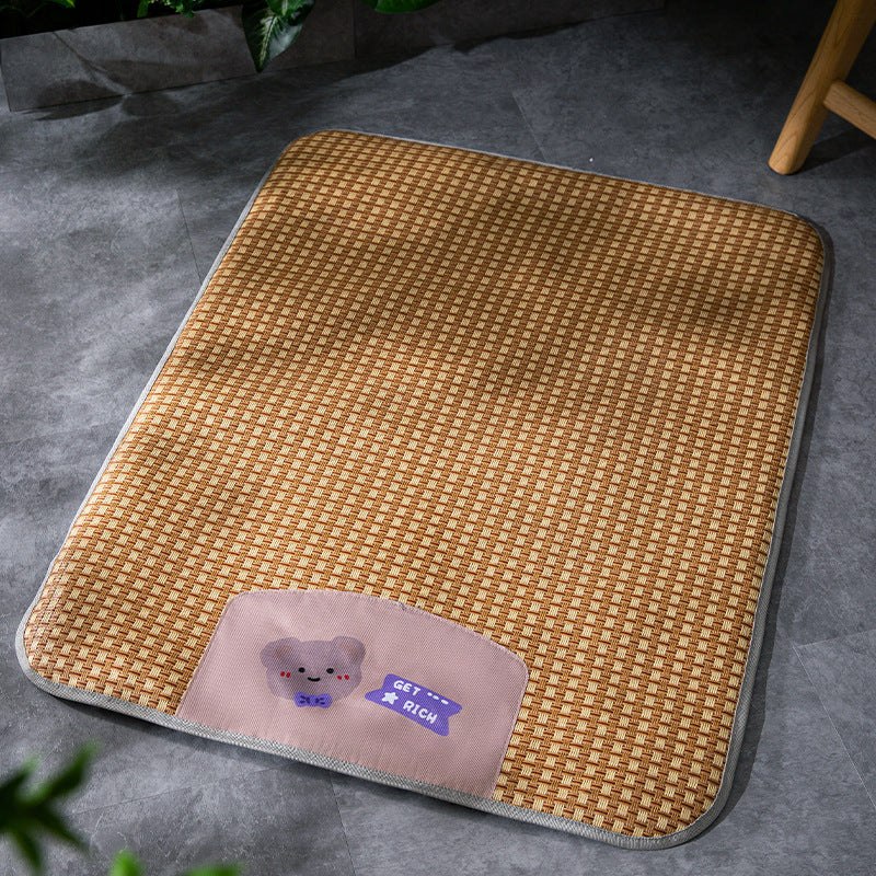 KFX-3366461 Four Seasons Brown Bear Cool Mat for Small to Large Dogs