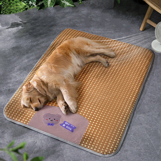 KFX-3366461 Four Seasons Brown Bear Cool Mat for Small to Large Dogs