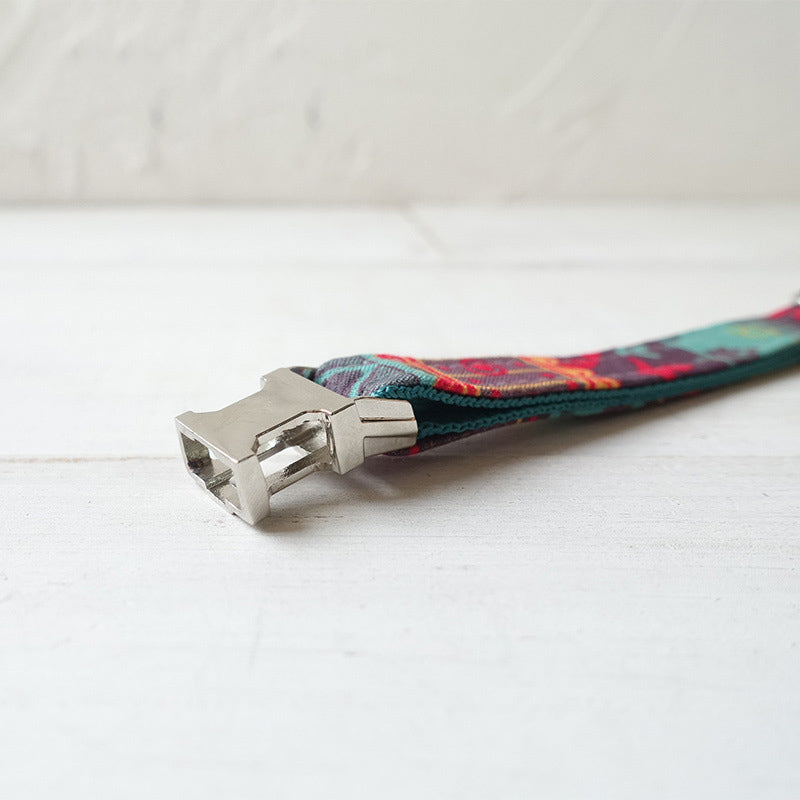 KFX-3366589 Adjustable Cloth and Webbing Pet Collar for Comfort and Durability