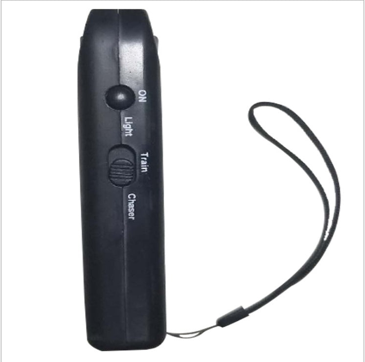 KFX-3375805 Ultrasonic Dog Repellent and Trainer Device with Flashlight Function