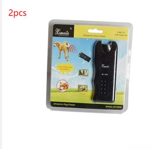 KFX-3375805 Ultrasonic Dog Repellent and Trainer Device with Flashlight Function