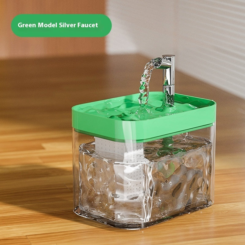 KFX-3376189 Automatic Cat Water Fountain with Multi-Color Options and USB Power Supply