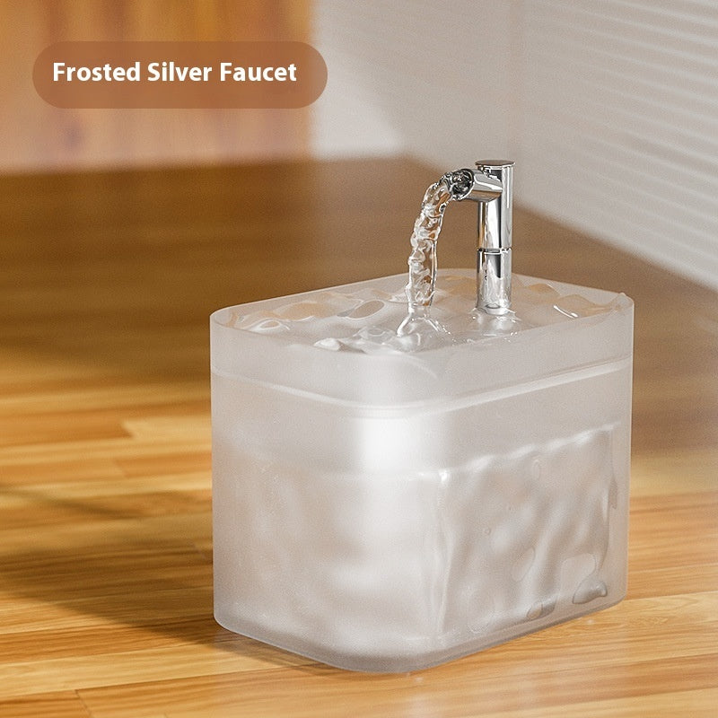 KFX-3376189 Automatic Cat Water Fountain with Multi-Color Options and USB Power Supply