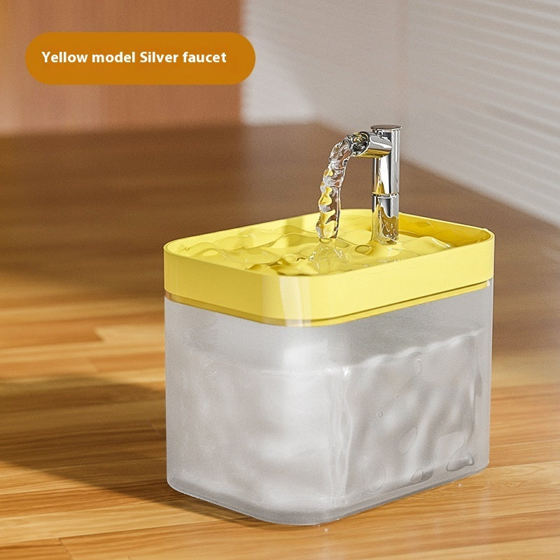 KFX-3376189 Automatic Cat Water Fountain with Multi-Color Options and USB Power Supply