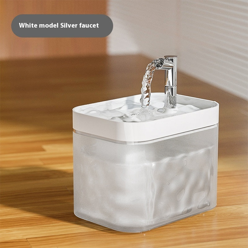 KFX-3376189 Automatic Cat Water Fountain with Multi-Color Options and USB Power Supply