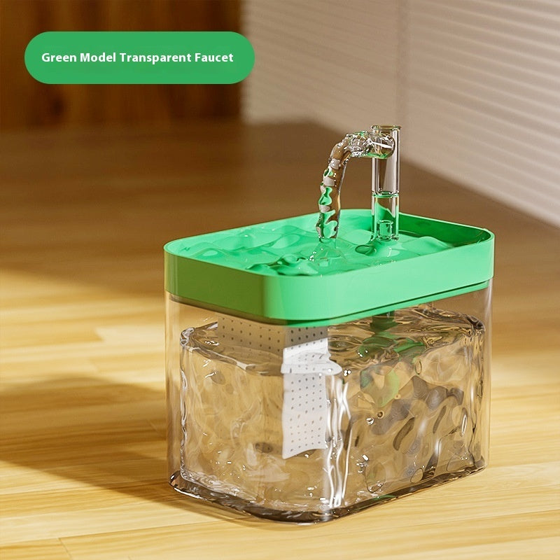 KFX-3376189 Automatic Cat Water Fountain with Multi-Color Options and USB Power Supply